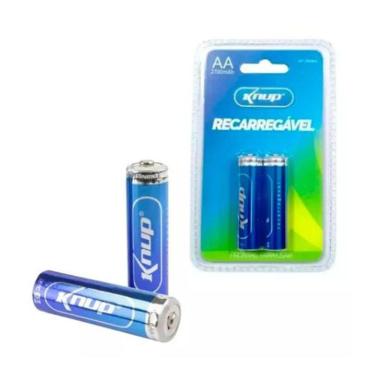 Imagem de Pilha Recarregável AA 2700mah Cartela 2 Und Knup