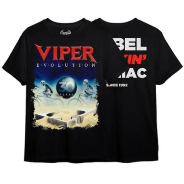 Imagem de Camiseta Viper - Evolution 30 Anos - Top - Consulado Do Rock