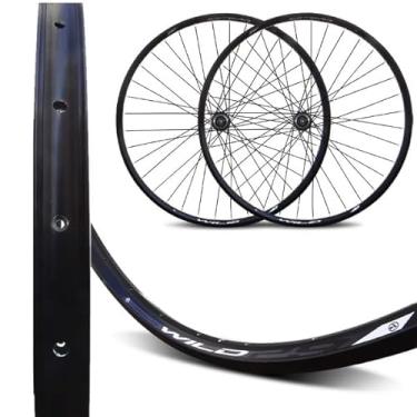 Imagem de Absolute Wild 36F Par de Roda para Bicicleta Aro 29 Com CUBOS K7 com Rolamento Para Freio A Disco