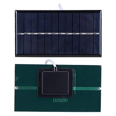 Imagem de Compra Maluca Painel solar, módulo de carregamento solar 1W 6V para luzes solares para telas solares