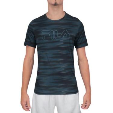 Imagem de Camiseta Fila Sport Print Estampada Azul