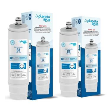 Imagem de Filtro Refil E3 Purificador Água Ibbl C+3 Certificado 2un Filtro refil e3 purificador água ibbl c+3 certificado 2un