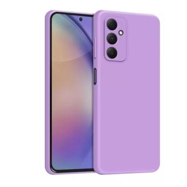 Imagem de Capa Capinha Compatível Samsung A15 Proteção Aveludado (LILAS)