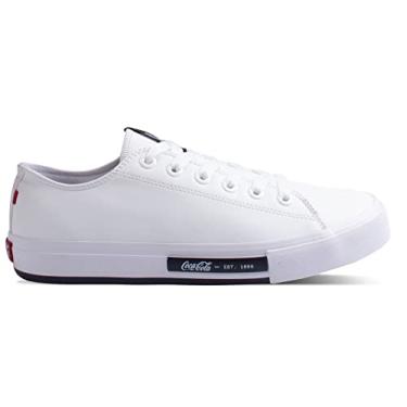 Imagem de Tênis Coca-Cola Shoes, Daytona Classic, Masculino, Branco, 40