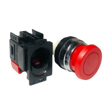 Imagem de Botão Cogumelo S/Trava 30MM 4B702.10 Vermelho 4B702.10R - Cutler Hammer Cutler Hammer