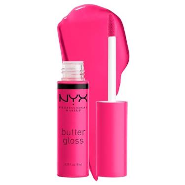 Imagem de NYX PROFESSIONAL MAKEUP Gloss labial não pegajoso – Frutas de verão (rosa choque)