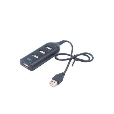 Imagem de Hub Kross Ke-cbs0118 Usb Para Usb 2.0 Com 4 Conectores Preto