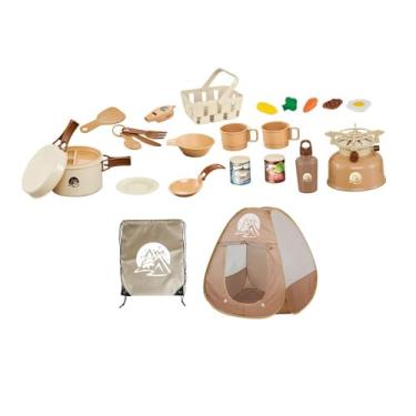Imagem de Generic Conjunto de Aventura Infantil para Acampamento com Barraca E Churrasqueira