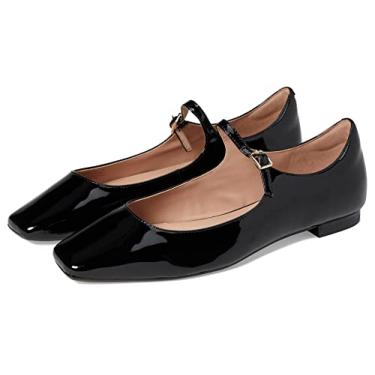 Imagem de Cole Haan Sapatilha feminina Bridge MaryJane Ballet, Patente preta, 34