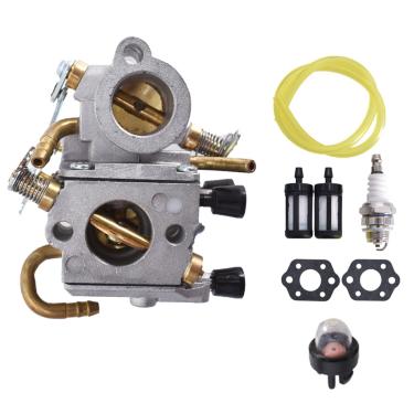 Imagem de labwork Kit de carburador de substituição 42381200600 para substituição de serra de corte de concreto Stihl TS410 TS420 para Zama C1Q-S118