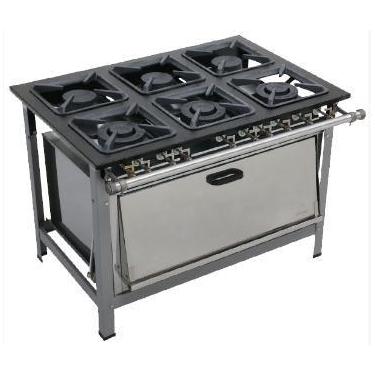 Imagem de M19 Fogão Dual Chef 30x30 Perfil 6,5 6 Bocas 3Q Duplos 3Q Simples B Pr