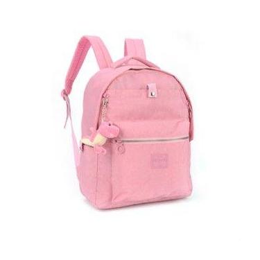Imagem de Mochila Costas Juvenil Crinkle Up4you Tactel c/ compartimento p/ Noteb
