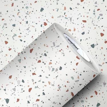 Imagem de Adesivo Revestimento de Parede e Piso com Varios Modelos Auto Colante 