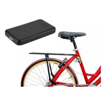 Imagem de Bagageiro Bicicleta Garupa Traseiro Aro 26 E 29 + Assento - Kalf, Flex