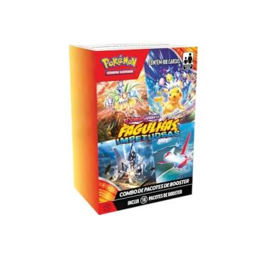 Imagem de Pokémon TCG, Mini Display Escarlate E Violeta 8 Fagulhas Impetuosas