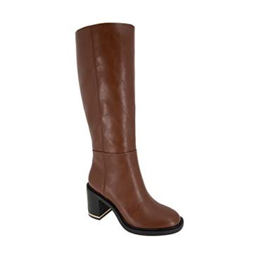 Imagem de BCBGeneration Bota feminina Banta cano alto, Amêndoa de açúcar, 6