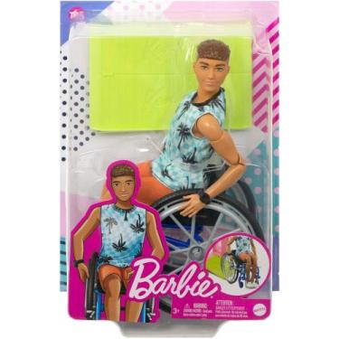 Imagem de Ken Fashionistas 196 Cadeira de Rodas - Mattel HJT59