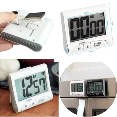 Imagem de Timer Digital Cronômetro Imã Cozinha Treino Academia - D016 - Jiaxi