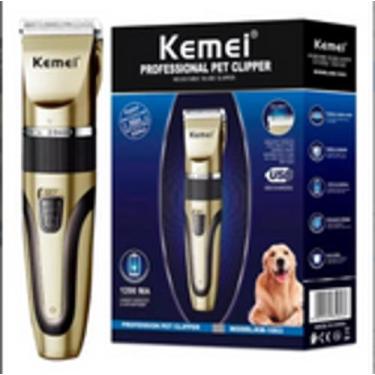 Imagem de Máquininha Tosa Cachorro Pet Animais Cães Gatos - kemei 