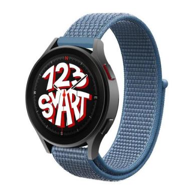 Imagem de Pulseira de Nylon para Galaxy Watch 5 Watch5 Pro 40mm 44mm 45mm - Azul