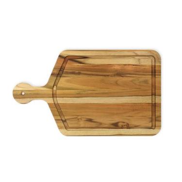 Imagem de Tábua de Carne Teca com Pegador - Stolf