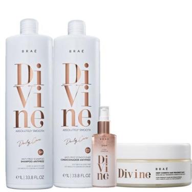 Imagem de Kit BRAE Divine Hidratacao Capilar Completa (4 Produtos) - BRAÉ
