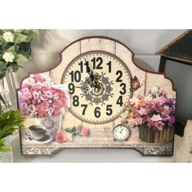 Imagem de Relógio decorativo de mesa - 0980 - PRADO 