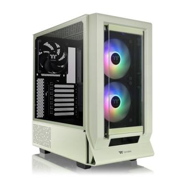 Imagem de Thermaltake Ventilador Ceres 350 MX/verde matcha/torre média/CT140 ARGB ventoinha *2/CT140 ventoinha *1/tela e painel frontal/conector oculto MB/CA-1Z3-00MEWN-00
