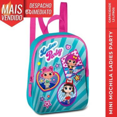 Imagem de Mochila de Costas Infantil Mini Sea / Ladies / Unicórnio Pai - Ravi Pr