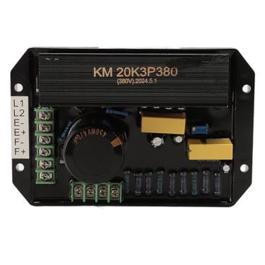 Imagem de Gerador de Alumínio Regulador de Tensão Ajustável Universal Gerador de Gasolina, Estabilizador de Tipo de Comutação de Regulador de Tensão para Gerador de Gasolina AVR, 380V