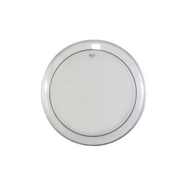 Imagem de Pele Bumbo 20" Remo Encore Hidráulica Pinstripe En-1320-Ps, Transparen