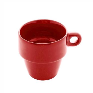 Imagem de Xícara para Chá Empilhavel Vermelho 210ml 2305 - Lyor - LYOR, WOLFF, R