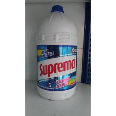 Imagem de Água sanitária Suprema com cloro ativo 5 litros