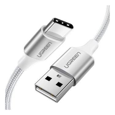 Imagem de QCYDOBRASIL Cabo de Dados USB 2.0 Micro USB Tipo C 0.5 Metros para Carregamento Rápido e Transferência de Dados
