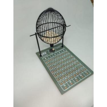 Imagem de Jogo Globo BINGO N3 1 a 75 PRETO + 200 cartelas - treis reis