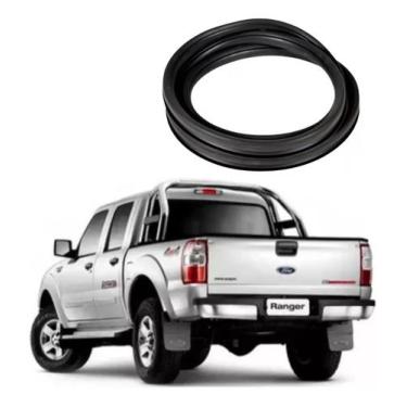 Imagem de Borracha Vigia Vidro Fixo Traseiro Ford Ranger Cabine Dupla - kadapeça