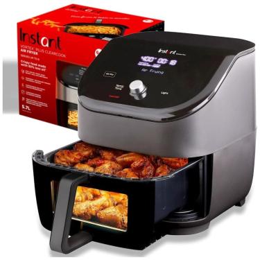 Imagem de Vortex Plus Fritadeira Elétrica AirFryer 6L Multifuncional 6 em 1 com Painel Digital, 1700W, 110v, INSTANT POT 140 3088 01, Preto