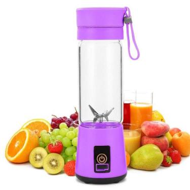 Imagem de Liquidificador Portátil Recarregável 380ml - BR