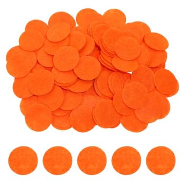 Imagem de Tupalizy Círculos redondos de feltro de 2,5 cm para amostras de cera perfumada fazendo tecido de costura flores laços de cabelo tiaras acessórios artesanato de Natal projeto de crochê, 200 peças