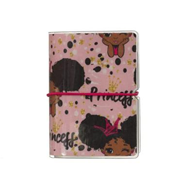 Imagem de Carteira feminina para cartão de crédito lealdade porta-cupons mini organizador de álbum de fotos, Princesa, one size, Porta-cartão