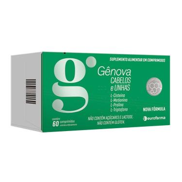 Imagem de Gênova Cabelos e Unhas 60 Comprimidos