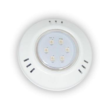 Imagem de Refletor Hiper Led 9W Azul Abs Iluminação Piscina Brustec