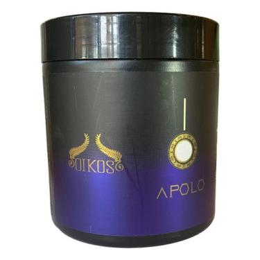 Imagem de Máscara Matizadora Oikos Apolo Desamarelador Loiro 500g - Oikos Cosmét