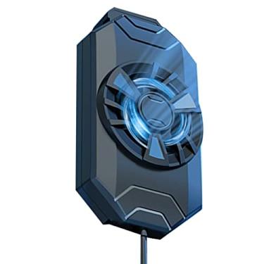 Imagem de XUSIJAKQ1 Alimentado por USB de alta velocidade 4,5-7,5 polegadas Ventilador de refrigeração do telefone móvel Retrátil Radiador Cooler Gamer Dissipador de calor Suprimentos para jogos
