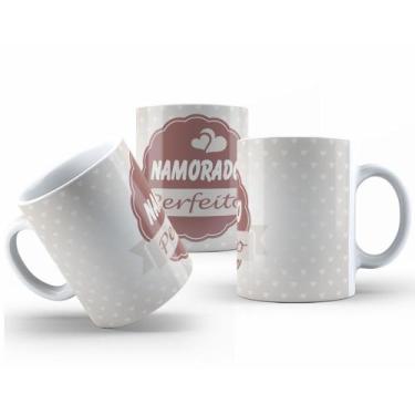 Imagem de Caneca de Cerâmica 325ml  Presente para Namorados - Mecolour