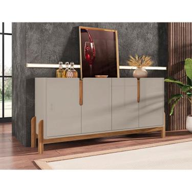 Imagem de Buffet Lizz 1.70 Off White/Cedro - Casa D Móveis