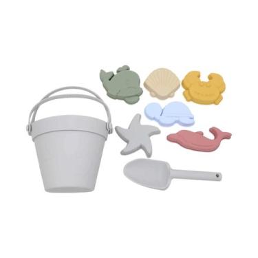 Imagem de Conjunto de Brinquedos de Praia para Crianças (8 Peças) - Caixa de Are