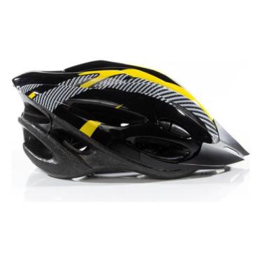 Imagem de Capacete ciclismo unissex ajustável Trinys, Amarelo