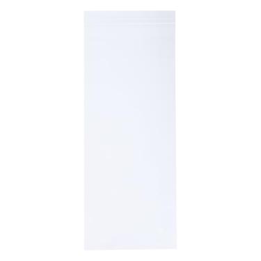 Imagem de uxcell Sacos de poliéster transparentes autovedantes de 1,4 mm, sacos de armazenamento seláveis de 5 x 25 cm, saco de plástico para embalagem, roupas, camisas, adesivo permanente (200 unidades)