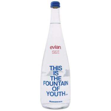 Imagem de Água Mineral Francesa Evian Pharrell Williams Sem Gás 750ml